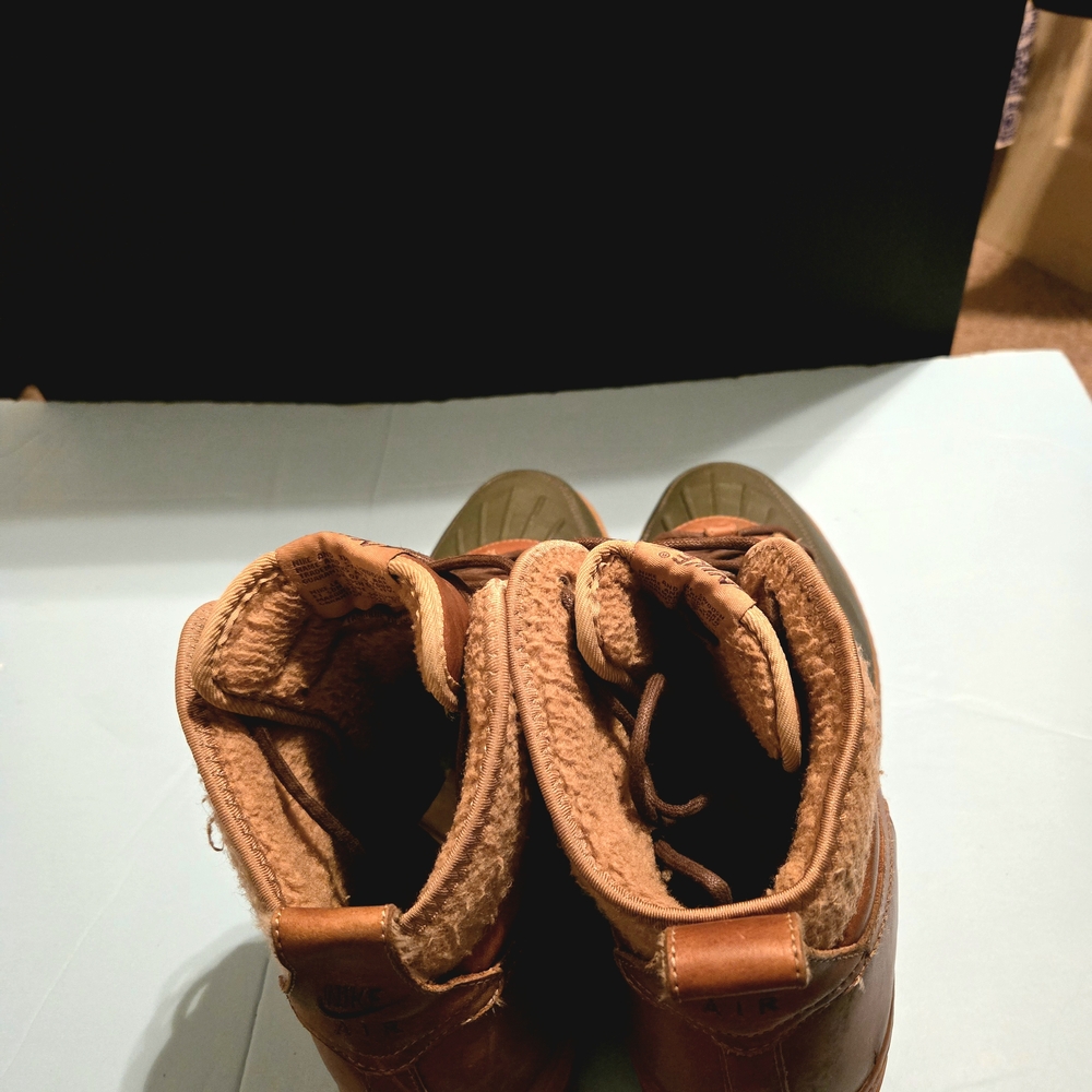 Nike Air Force 1 High Duckboot " Beaxh Tree" - Picture 6 of 9